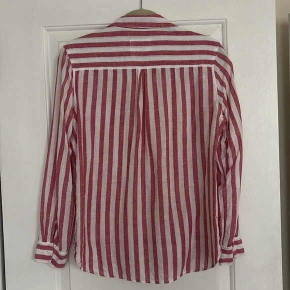 Rails Charli Linen Blend Button Up - Picture 3 of 7